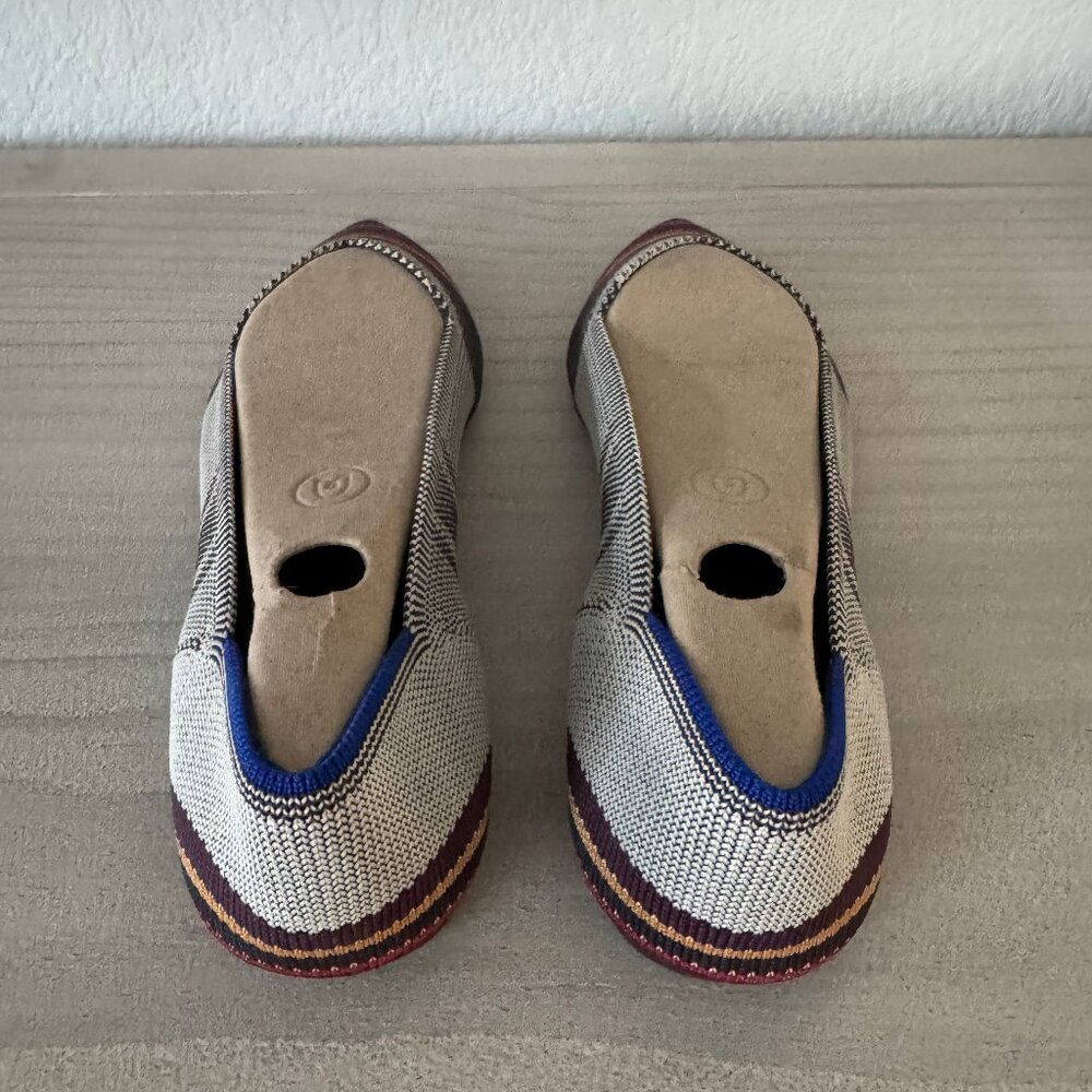 Like New - Rothy's The Point - HTF Inverse Stripe - 10 - Picture 3 of 4